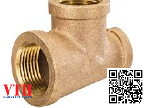 Đầu nối 3 đầu ren ngoài Thau = 3/8” x 1/8”
