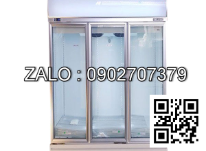 Tủ mát trưng bày 3 cánh kính Okasu 3D / DC-BH-1-G