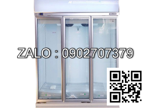 Tủ mát 3 cánh kính Okasu 3D / DC-SHJ