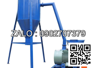 Máy nghiền buồng đập 24 + bầu cắt gió