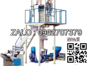 Máy thổi nhựa khổ 1000 dàn thu đôi, đầu xoay SD-A60