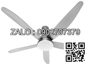 Quạt trần KDK U60FW-SIL (Bạc)