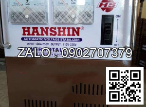 Ổn áp Hanshin 3KVA 1 PHA (1ĐH)