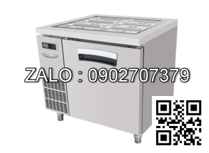 BÀN MÁT INOX SALAD 1 CÁNH LASSELE 197 LÍT LSRT-1B-900