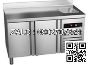 BÀN MÁT INOX SALAD ASBER 120 LÍT GTS-100