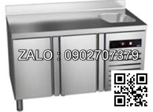 BÀN MÁT INOX NGĂN KÉO ASBER 157 LÍT GTP-7-147-06 R