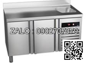 BÀN MÁT INOX NGĂN KÉO ASBER 157 LÍT GTP-7-180-06