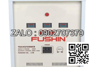 Biến tự ngẫu 3P 380V/220V-60KVA - Dây Đồng - Nhản hiệu : Fushin