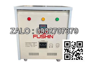 Biến áp cách ly 3P trần 380V/460V-480V 150KVA - Dây Đồng - Nhản hiệu : Fushin