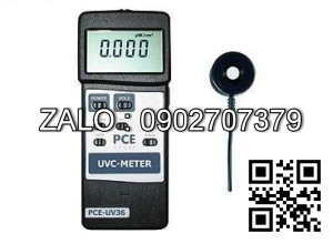 Máy đo bức xạ tử ngoại UVC Radiation meter PCE-UV3