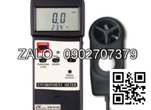 Máy đo sức gió LUTRON EM-9100