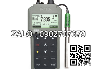 Máy đo pH/ORP/ISE/Nhiệt độ Hanna HI98191 (-2.0 to 20.0 pH)