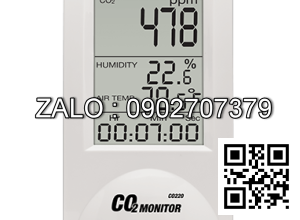 MÁY ĐO KHÍ CO2, NHIỆT ĐỘ KHÔNG KHÍ VÀ ĐỘ ẨM ĐỂ BÀN EXTECH CO220