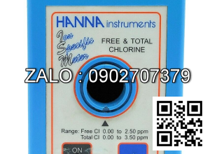 Máy đo Chlorine tự do, chlorine tổng HI93711