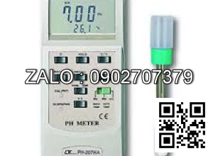Máy đo pH, mV, nhiệt độ Lutron PH-207