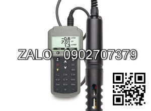 Máy đo PH/ORP/EC/Áp suất/Nhiệt độ Hanna HI98195/20 (20 m cáp)