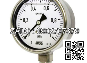 Đồng hồ đo áp suất có dầu 0 - 1 MPa