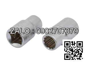 Đầu tuýp 12 cạnh(12PT) TOPTUL
3/4