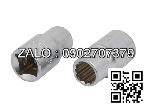 Đầu tuýp 12 cạnh(12PT) TOPTUL
1/2