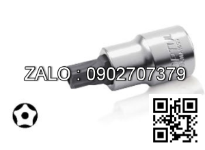 Đầu tuýp mũi hoa thị(torx) TOPTUL
1/4