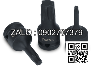 Đầu tuýp mũi hoa thị(torx) TOPTUL
3/8