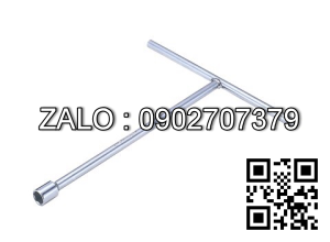 Đầu tuýp tay vặn chữ T TOPTUL 5x230mm tay
cầm cao su CTJA0523