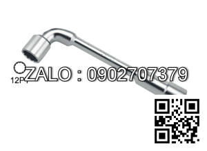 Điếu chữ L bông và lục giác TOPTUL 8mm Mạ
crôm AEAE0808