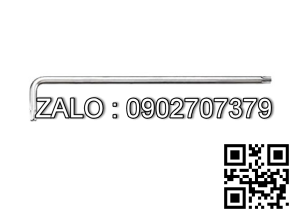 Chìa vặn hoa thị(torx) TOPTUL T25 loại dài
(extra long) Mạ crom AIAE2513
