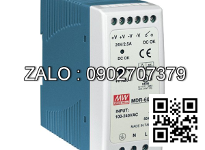 Bộ nguồn Meanwell MDR-60-24 (60W 24V 2.5A)