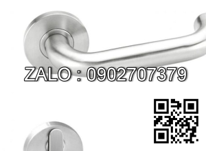 Khóa cửa phân thể Vickini 37115.102 inox mờ 2 đầu chìa