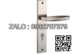 Khóa cửa tay gạt Vickini 35540.102 CP crom bóng ruột 2 đầu chìa