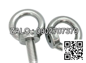 Móc Cẩu Hàng Ren Ngoài - Khoen Ren M6 - M8 Inox 304