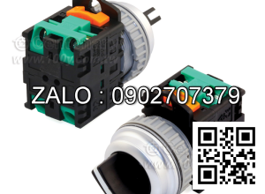 Công tắc 3 vị trí không đèn TN3SS4-B-1AA, phi 30 - 6A - 220VAC, 2NO