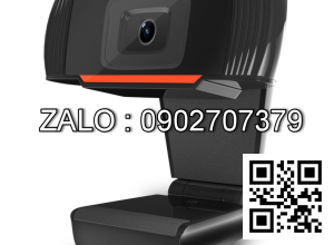 Webcam Kẹp Có Mic (Màu Đen) + Mic