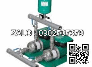 Cụm 2 bơm tăng áp tích hợp biến tần Wilo PBI-LD 403EA 1.5HP