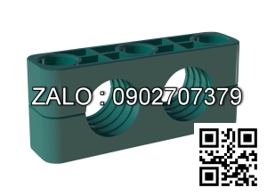 Kẹp ống đôi OD25mm - loại nhẹ