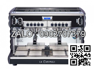 MÁY PHA CÀ PHÊ CARIMALI BUBBLE – 2 GROUP MÀU ĐEN