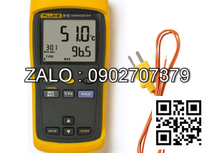 Thiết bị đo nhiệt độ Fluke 51-2 (Type J, K, T, E,N