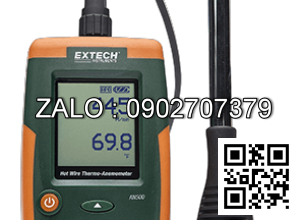 Thiết bị đo tốc độ và nhiệt độ của gió Extech AN500 (20m/s)