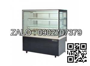 TỦ TRƯNG BÀY BÁNH KEM KÍNH VUÔNG 1500mm RATIOX SL850V