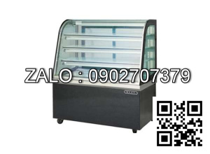 Tủ trưng bày bánh kem kính cong Okasu CCS09SB13-3FB