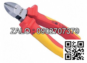 Kìm cắt mỏ chéo cao cấp VDE cách điện 1000V VATA 7