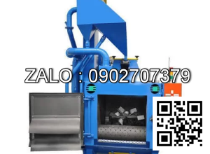 Máy phun bi dạng thùng đảo