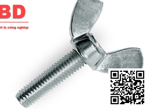 bulong cánh chuồn thép mạ kẽm M4x9