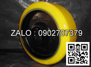 Bánh xe PU thay mới ( Bánh lái)