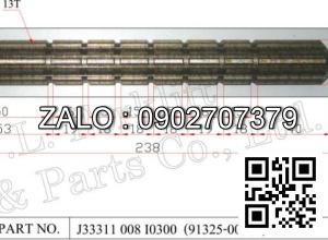 Cốt hộp số 13T*238