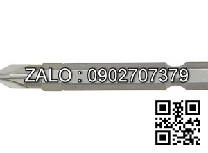 Mũi vít TOPTUL 1 đầu hoa thị có lỗ(tamperproof) A type 1/4