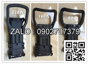 Giắc cắm bình Ắc quy xe nâng châu Âu 320A 150V Female