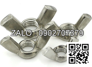 Đai ốc tai hồng Inox M6 - 10Chiếc/Gói
