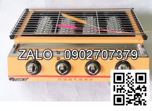 Bếp nướng gas 4 ống lửa Đài Loan BBQ-U4